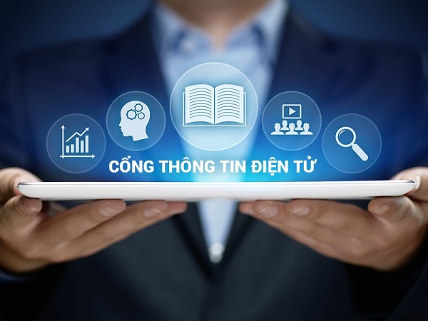 banner thiet ke website cong thong tin dien tu