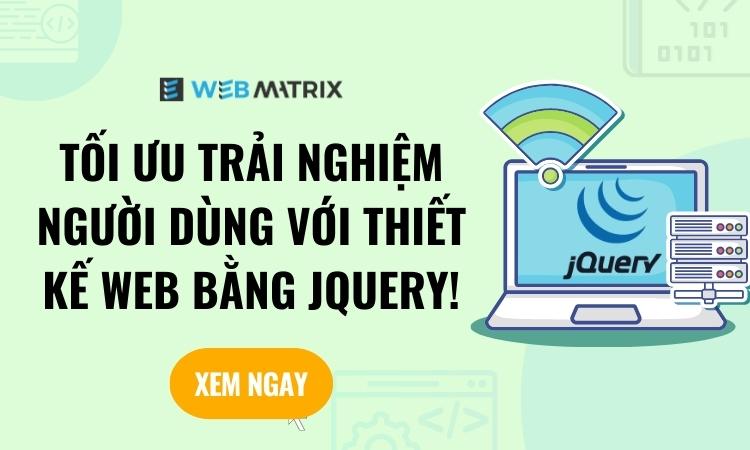 thiết kế web bằng jquery